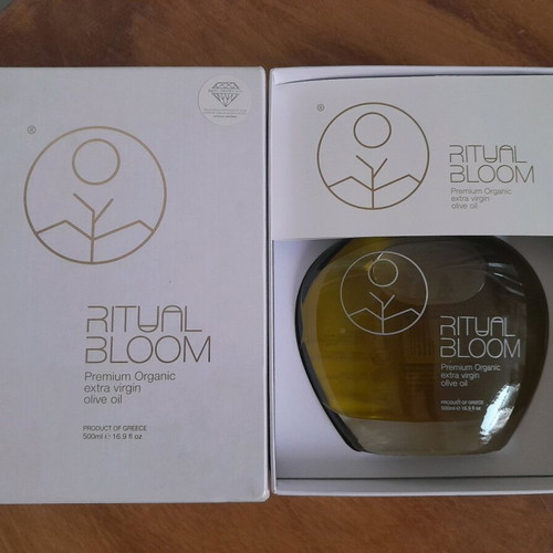 Ritual Bloom Extra Virgin Organic Olive Oil 500 ml Gift Pack