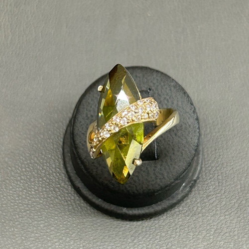 Silver ring used, size 55