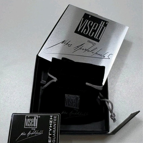 Visetti stainless steel bracelet new, silver