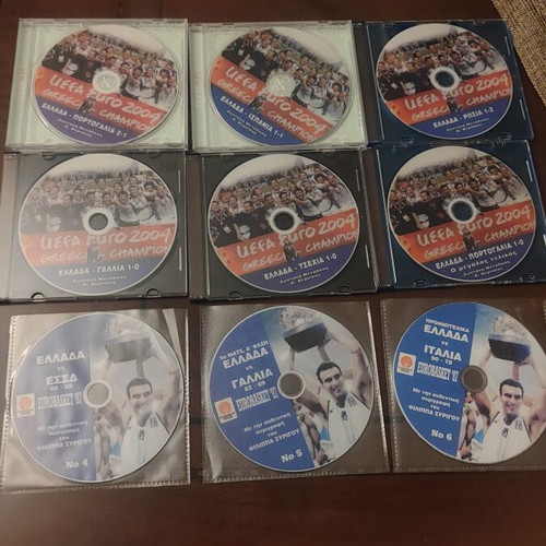 EuroBasket '87 and Euro 2004 All Matches DVD like new