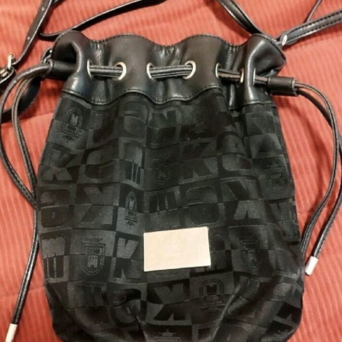 Kem crossbody bag used in black color with logo