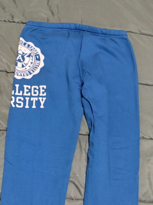 Aggressive Femme Vintage Culture blue jogger pants used, size S