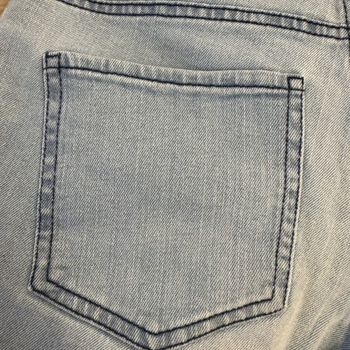 Esmara Denim Shorts XS 34 Medium Waist like new, light blue