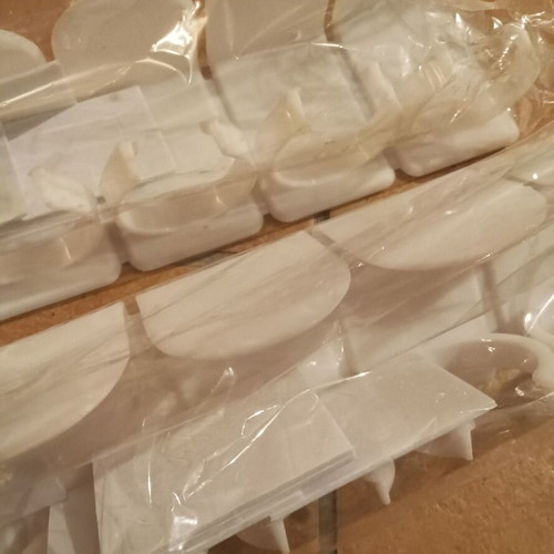 Adhesive Spice Jar Organizing Clips 5 Sets, new