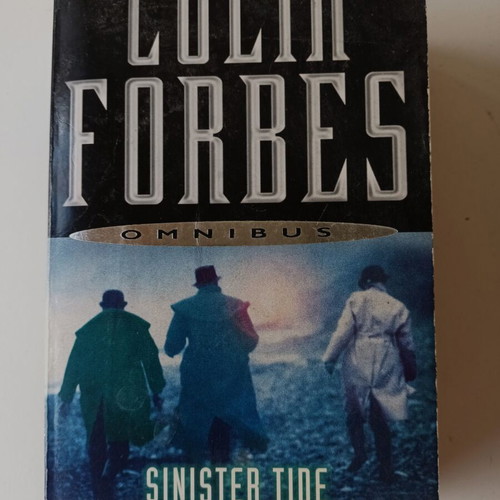 BOOK  Sinister Tide / The Stone Leopard   Raymond Harold Sokin Colin Forbes