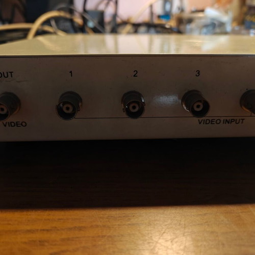 6-Channel Video Switcher used for CCTV