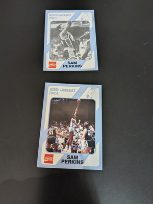 Sam Perkins 1989 basketball cards like new