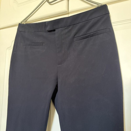 Zara dark blue pants used, straight legs, size 38