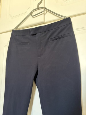 Zara dark blue pants used, straight legs, size 38