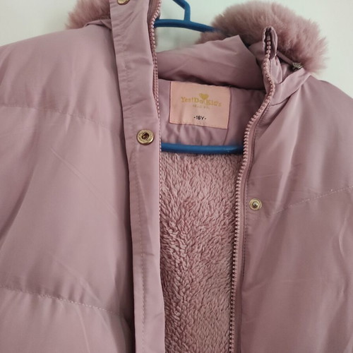Παιδικό μπουφάν Yes! Do Kid's Hello Girl καπιτονέ, μέγεθος 16/XS, λιλά ροζ