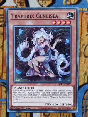 Traptrix Genlisea Effect Monster κάρτα σαν καινούργιο