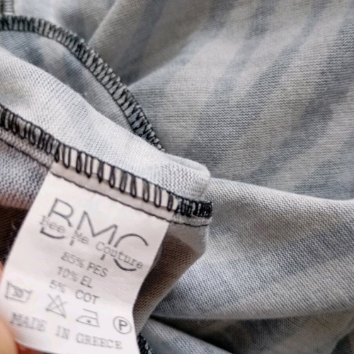 Bee me couture medium dress like new, black and gray