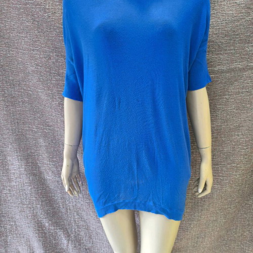 Summer blouse like new, blue, size S to L