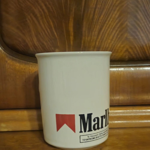 Marlboro ceramic mug, promotional advertising