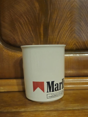 Κεραμική κούπα Marlboro, διαφημιστική προώθηση