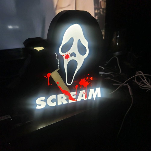 Scream lightbox new, works with USB