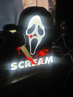 Scream lightbox new, works with USB