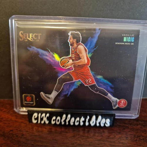 Panini Euroleague Select Hapoel Micic Colorblast SSP card new