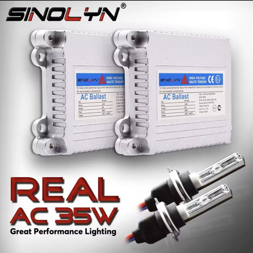 Xenon Kit H1 6000K AC 35W like new with ballast and lamps
