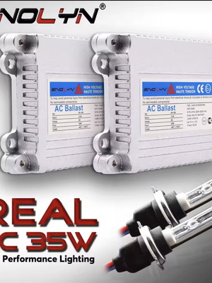 Xenon Kit H1 6000K AC 35W like new with ballast and lamps