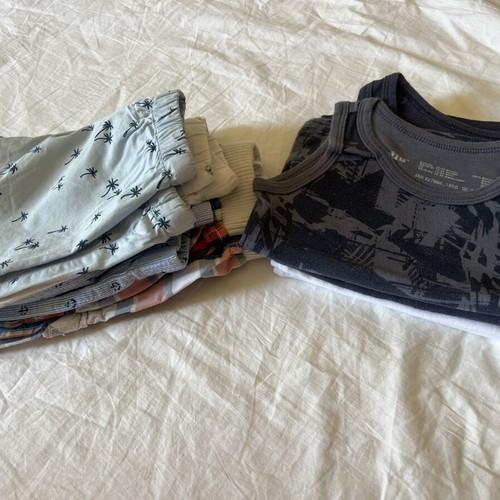Baby boy shorts and sleeveless tops set used, 12-18 months