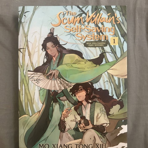 The Scum Villain's Self-Saving System Vol.1 like new, Chinese web novel