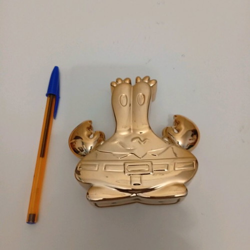 Stephen Hillenburg Gold Burger King Mr Krabs Figure Spongebob used