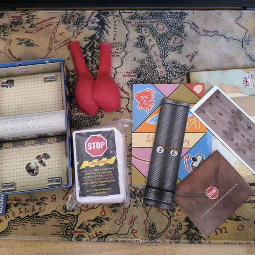 Exit The Professor's Last Riddle board game new