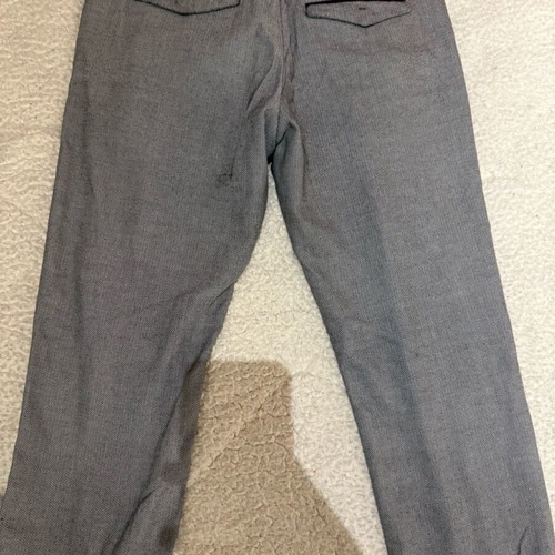 Zara men's gray fabric pants like new, size L
