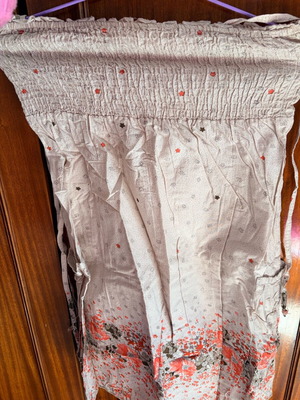Summer dress with straps like new, size M