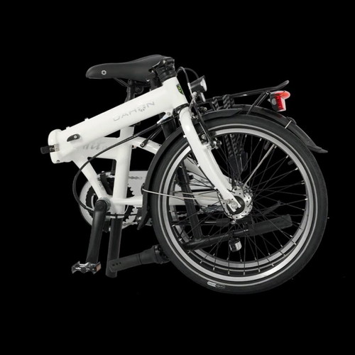 Dahon Vitesse P18 folding bike white like new, 18 speeds