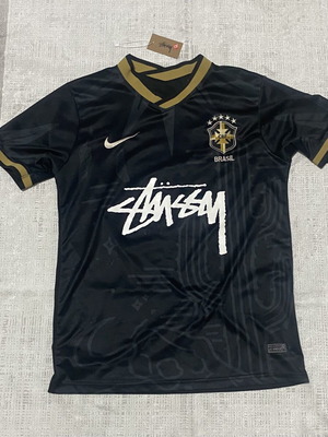 Nike Brazil Gold/Black Edition Jersey καινούργιο γνήσιο, μέγεθος S/M