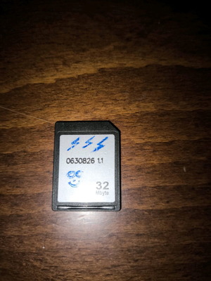 SD Card 32 Megabytes for old Nokia phones used