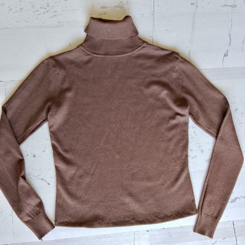 Brown turtleneck sweater sweet & girl S/M