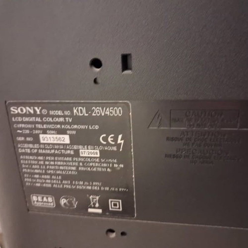 Sony Bravia KDL-26V4500 26-inch LCD TV like new