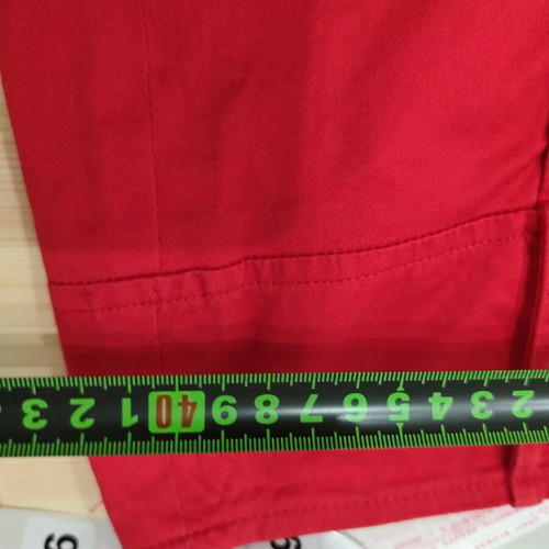 Ice Y2K Red Mini Skirt Low Waist Size L Like New
