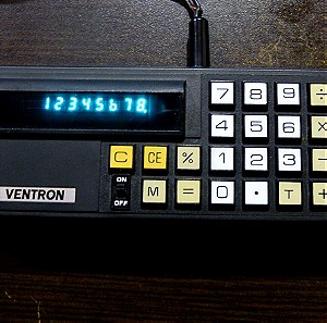 VINTAGE VENTRON CALCULATOR MADE IN JAPAN