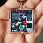 Resident Evil 2 PS1 keychain new acrylic