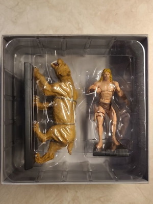 Marvel Figurine Collection Ka-Zar and Zabu new