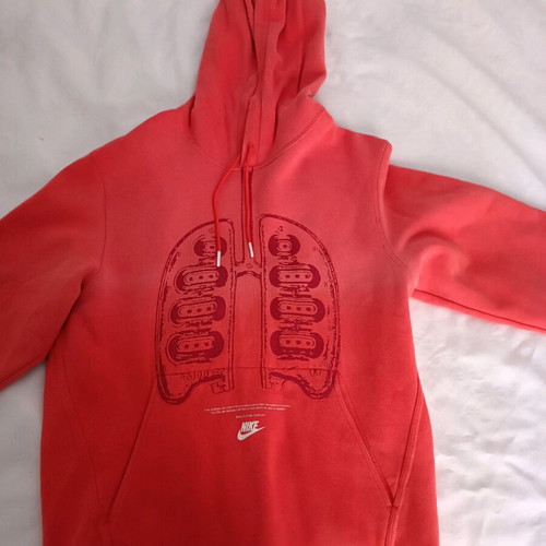 Nike Air vintage hoodie unisex coral, like new, very rare
