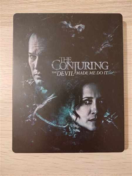  to kalesma 3 The Conjuring 3 The Devil Made Me Do It 4K UHD Blu-ray Steelbook