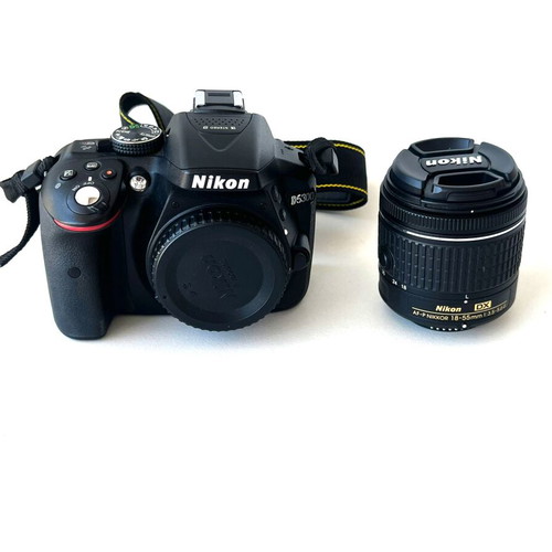 Nikon D5300 AF-P 18-55mm DSLR camera kit