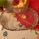 Two small iron Easter baskets like new