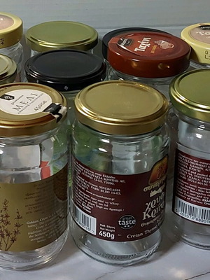 Empty jars for crafts or spoon sweets