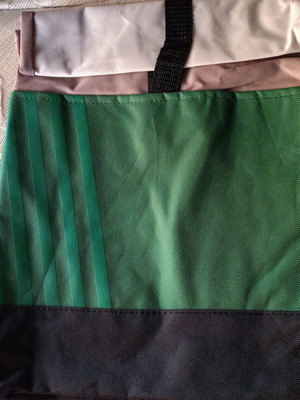 Backpack ArGOODaki (Goody's) green roll-top like new, backpack