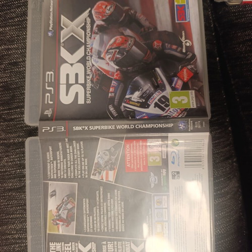 SBK X Superbike World Championship PS3 game