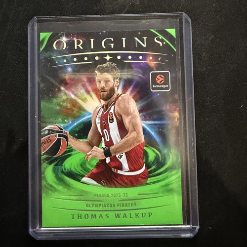 Thomas Walkup Origins basketball card like new