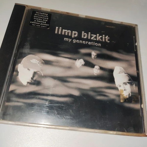Limp Bizkit My Generation CD single used, metal