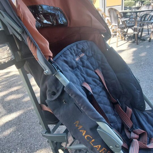 Mclaren xlr 2in1 stroller with carrycot