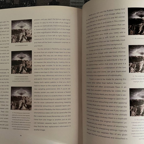 Adobe Photoshop Master Class book used, English